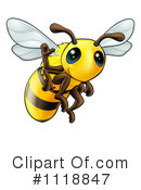 Bee Clipart #1118847 by AtStockIllustration