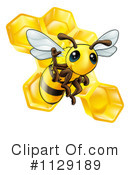 Bee Clipart #1129189 by AtStockIllustration