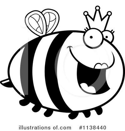 Queen Bee Clipart #1138440 by Cory Thoman