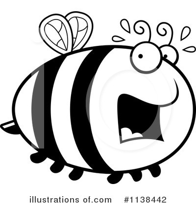Royalty-Free (RF) Bee Clipart Illustration by Cory Thoman - Stock Sample #1138442