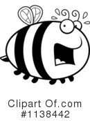 Bee Clipart #1138442 by Cory Thoman