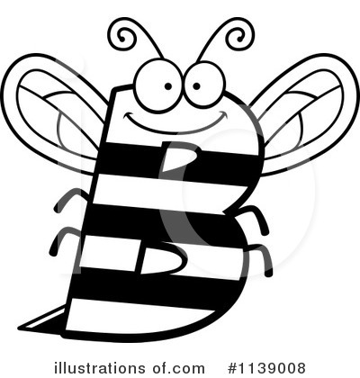 Royalty-Free (RF) Bee Clipart Illustration by Cory Thoman - Stock Sample #1139008