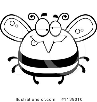Royalty-Free (RF) Bee Clipart Illustration by Cory Thoman - Stock Sample #1139010