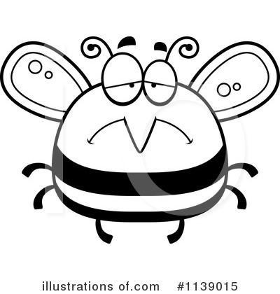 Royalty-Free (RF) Bee Clipart Illustration by Cory Thoman - Stock Sample #1139015