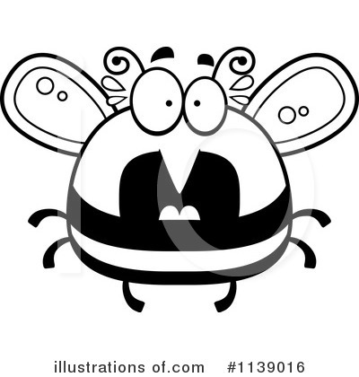 Royalty-Free (RF) Bee Clipart Illustration by Cory Thoman - Stock Sample #1139016