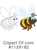 Bee Clipart #1139182 by Alex Bannykh
