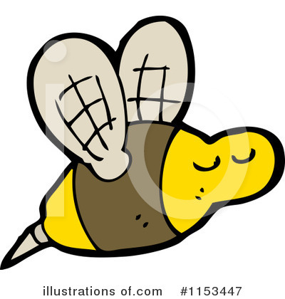 Bee Clipart #1153447 by lineartestpilot