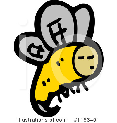 Bee Clipart #1153451 by lineartestpilot