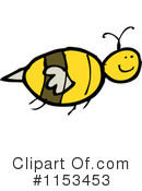 Bee Clipart #1153453 by lineartestpilot