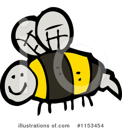 Bee Clipart #1153454 by lineartestpilot