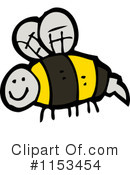 Bee Clipart #1153454 by lineartestpilot