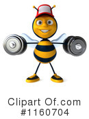 Bee Clipart #1160704 by Julos