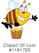 Bee Clipart #1181725 by Hit Toon