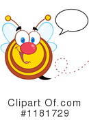 Bee Clipart #1181729 by Hit Toon