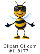 Bee Clipart #1181771 by Julos