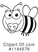 Bee Clipart #1184576 by Hit Toon
