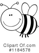 Bee Clipart #1184578 by Hit Toon