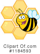 Bee Clipart #1184593 by Hit Toon