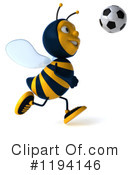 Bee Clipart #1194146 by Julos