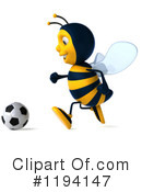 Bee Clipart #1194147 by Julos