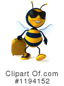 Bee Clipart #1194152 by Julos