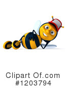 Bee Clipart #1203794 by Julos