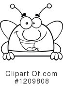 Bee Clipart #1209808 by Hit Toon