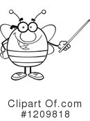 Bee Clipart #1209818 by Hit Toon