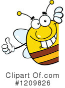 Bee Clipart #1209826 by Hit Toon