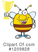 Bee Clipart #1209828 by Hit Toon