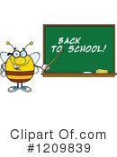 Bee Clipart #1209839 by Hit Toon