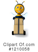 Bee Clipart #1210058 by Julos