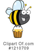 Bee Clipart #1210709 by Hit Toon