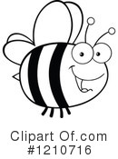Bee Clipart #1210716 by Hit Toon