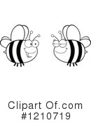 Bee Clipart #1210719 by Hit Toon