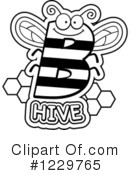 Bee Clipart #1229765 by Cory Thoman
