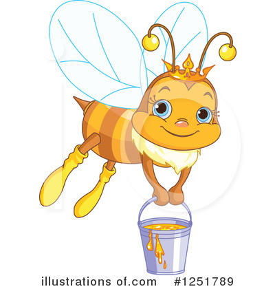 Queen Bee Clipart #1251789 by Pushkin
