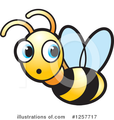 Bee Clipart #1257717 by Lal Perera
