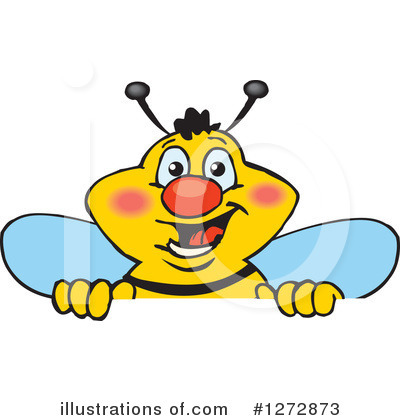 Bees Clipart #1272873 by Dennis Holmes Designs