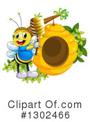 Bee Clipart #1302466 by Graphics RF