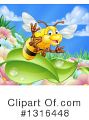 Bee Clipart #1316448 by AtStockIllustration