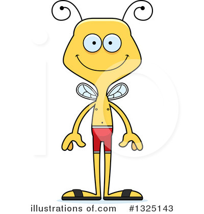 Royalty-Free (RF) Bee Clipart Illustration by Cory Thoman - Stock Sample #1325143