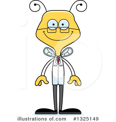 Royalty-Free (RF) Bee Clipart Illustration by Cory Thoman - Stock Sample #1325149