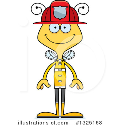 Royalty-Free (RF) Bee Clipart Illustration by Cory Thoman - Stock Sample #1325168
