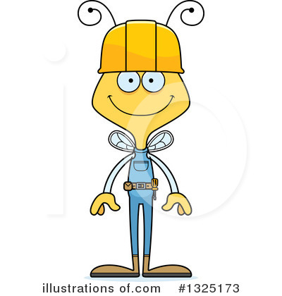 Royalty-Free (RF) Bee Clipart Illustration by Cory Thoman - Stock Sample #1325173