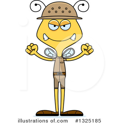 Royalty-Free (RF) Bee Clipart Illustration by Cory Thoman - Stock Sample #1325185