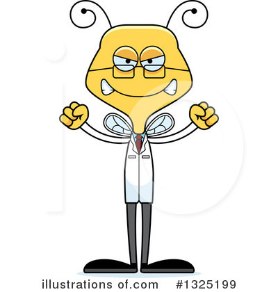 Royalty-Free (RF) Bee Clipart Illustration by Cory Thoman - Stock Sample #1325199