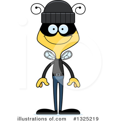 Royalty-Free (RF) Bee Clipart Illustration by Cory Thoman - Stock Sample #1325219