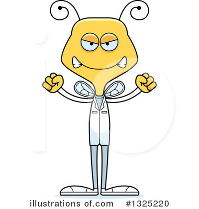 Royalty-Free (RF) Bee Clipart Illustration by Cory Thoman - Stock Sample #1325220