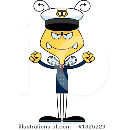 Royalty-Free (RF) Bee Clipart Illustration by Cory Thoman - Stock Sample #1325229